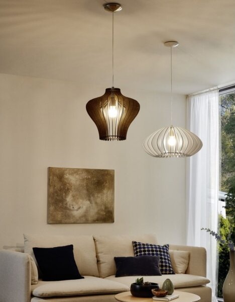 Eglo 95254 - Luster COSSANO 2 1xE27/60W/230V