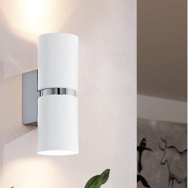 Eglo 95368 - LED Nástenné svietidlo PASSA 2xGU10-LED/4W/230V
