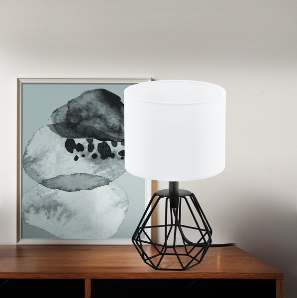 Eglo 95789- Stolná lampa CARLTON 2 1xE14/60W/230V
