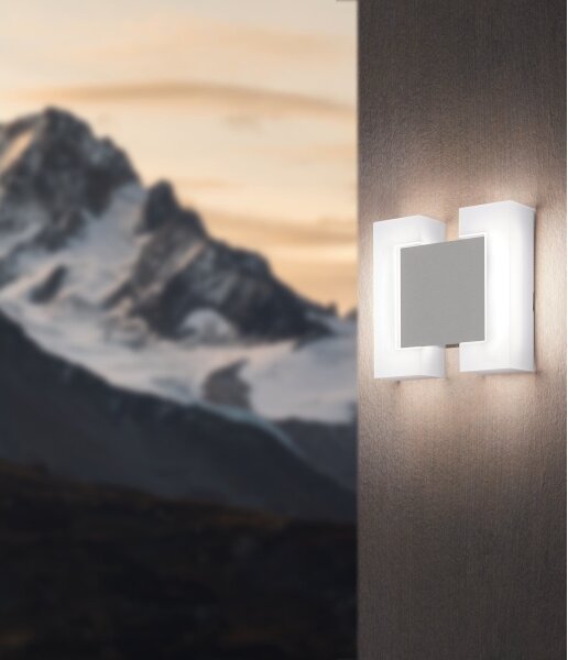 Eglo 95987 - LED Vonkajšie nástenné svietidlo SITIA 2xLED/4,8W IP44