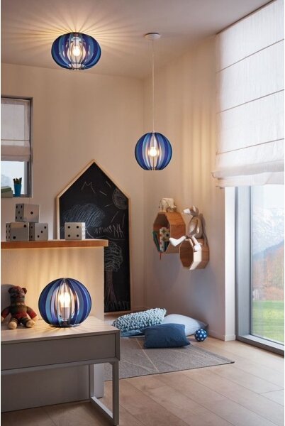 Eglo 95951 - Stolná lampa FABELLA 1xE27/42W/230V