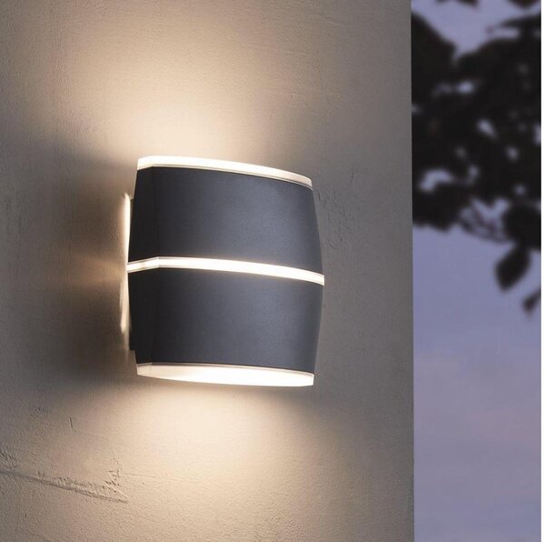 Eglo 96007 - LED Vonkajšie nástenné svietidlo PERAFITA 2xLED/6W