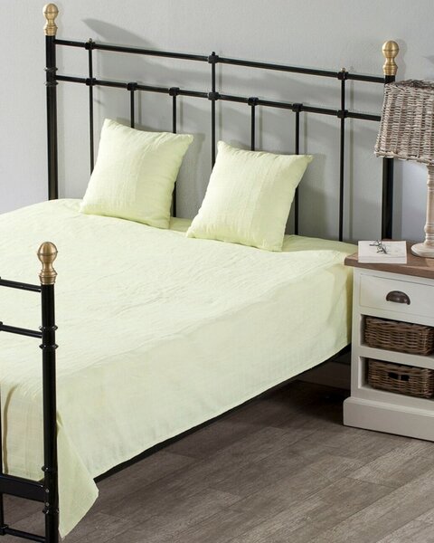 Súprava Milena lime green 150 × 250 cm – deka + 2 obliečky na vankúše