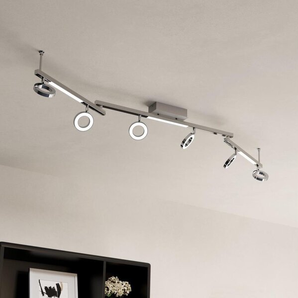 Eglo 96183 - Bodové svietidlo CARDILLIO 1 6xLED/3,2W + 3xLED/3,3/230V