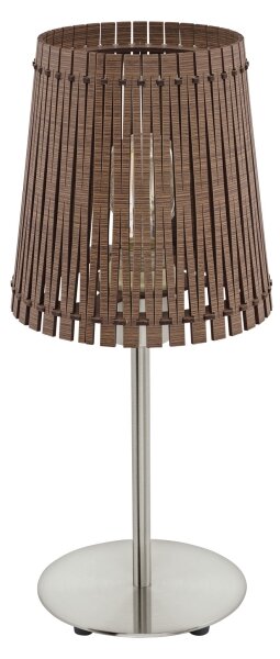 Eglo 96203 - Stolná lampa SENDERO 1xE27/60W/230V