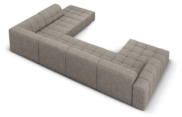 Tmavosivá rohová pohovka (pravý roh/do tvaru "U") Chicago – Cosmopolitan Design