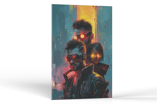 Hry Cyberpunk hra | Obrazy Vintessia Rozmery obdĺžnik: 20x30