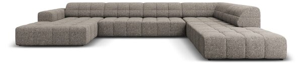 Tmavosivá rohová pohovka (pravý roh/do tvaru "U") Chicago – Cosmopolitan Design