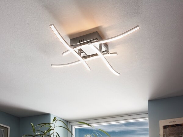 Eglo 96327 - LED Prisadený luster VALMORA 4xLED/5W/230V