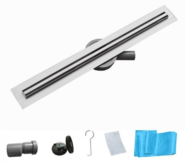 MAXMAX Sprchový žľab MAXMAX Mexen FLAT 360 SLIM, 1041060