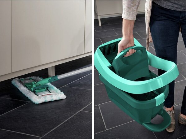 Mop s vedierkom a náhradným návlekom Profi Compact - LEIFHEIT