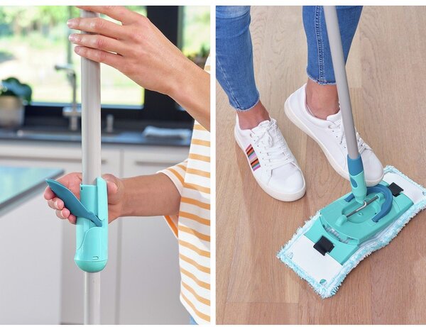 Mop s vedierkom a náhradným návlekom Clean Twist M Ergo - LEIFHEIT