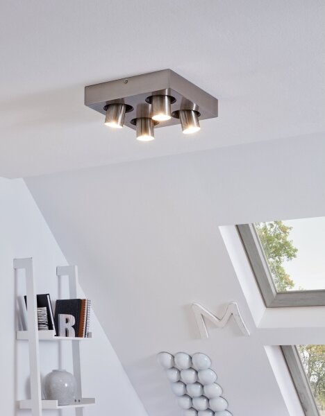 Eglo 96608 - LED Stropné bodové svietidlo ROBLEDO 1 4xGU10/5W/230V