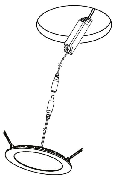 Eglo 96668 - LED RGBW stmievateľné zapustené stropné svietidlo FUEVA-C LED/15,6W/230V
