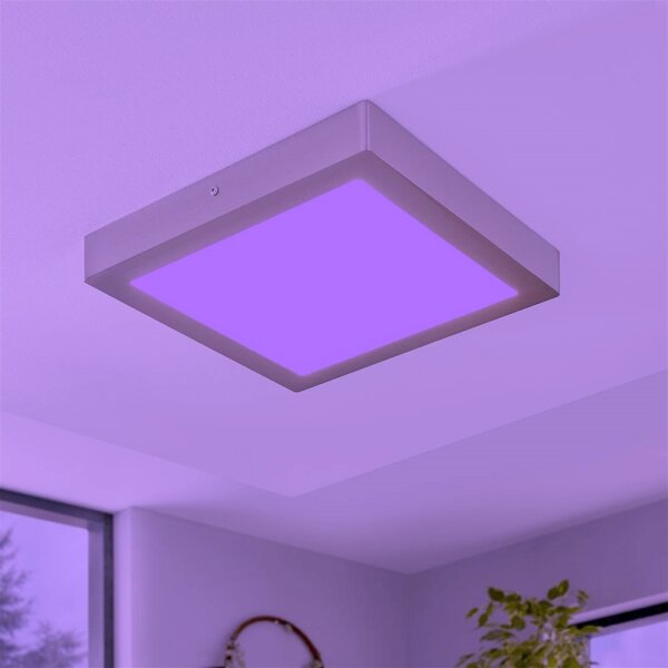 Eglo 96681 - LED RGBW stmievateľné stropné svietidlo FUEVA-C LED/21W/230V