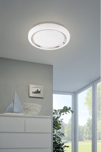 Eglo 33254-LED RGBW Stmievateľné stropné svietidlo CAPASSO-C LED/17W/230V, priemer 34 cm