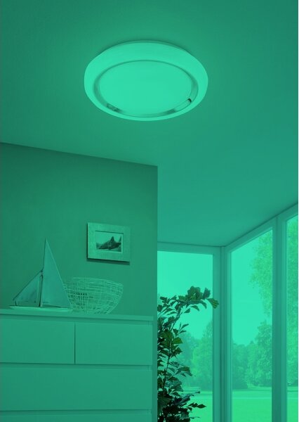 Eglo 33254-LED RGBW Stmievateľné stropné svietidlo CAPASSO-C LED/17W/230V, priemer 34 cm