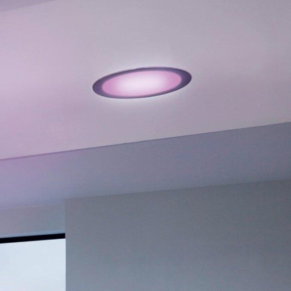 Eglo 33317 - LED RGBW stmievateľné zapustené stropné svietidlo FUEVA-C LED/15,6W/230V pr. 22,5 cm