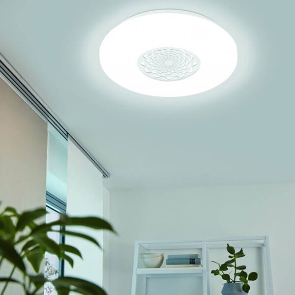Eglo 9682 - LED RGB Stmievateľné nástenné stropné svietidlo CAPASSO-C LED/17W/230V