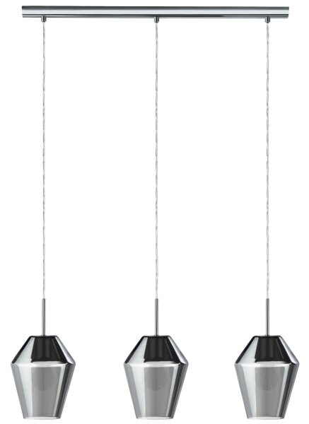 Eglo 96774 - Závesný luster na lanku MURMILLO 3xE27/28W/230V