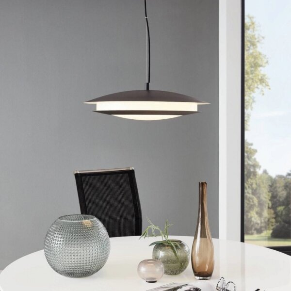 Eglo 96979 - LED RGB Závesné svietidlo MONEVA-C LED/27W/230V