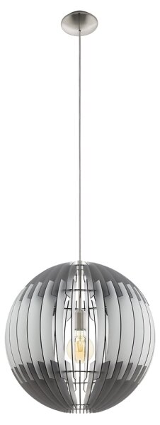Eglo 96973 - Luster na lanku OLMERO 1xE27/60W/230V