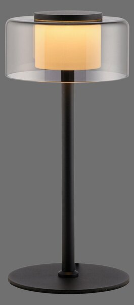 STOLNÁ LED LAMPA, posuvný stmievač, 15/15/33 cm - Interiérové svietidlá