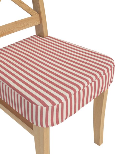 Sedák na stoličku Ingolf farba produktu červená látka vzorované