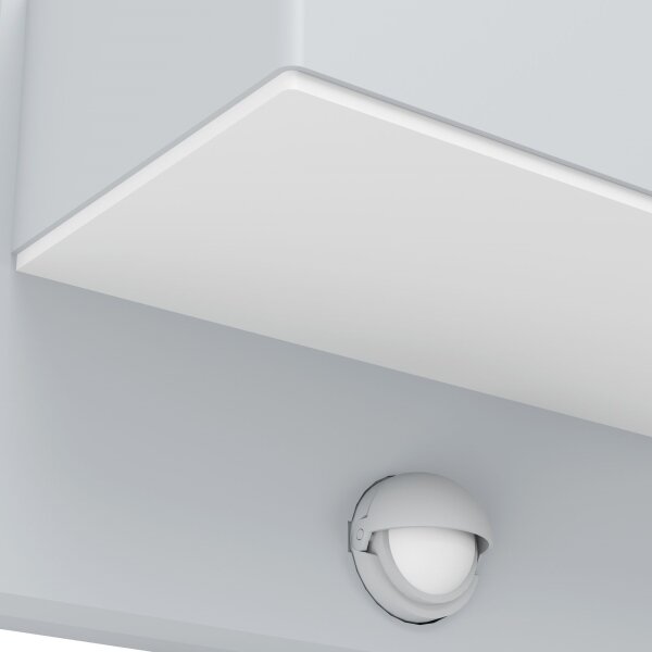 Eglo 97159 - LED Vonkajšie nástenné svietidlo so senzorom AZZINANO 2xLED/5,6W/230V