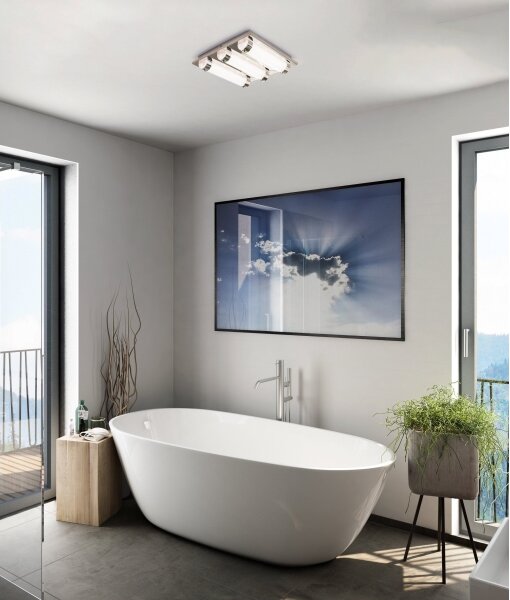 Eglo 97056 - LED Kúpeľňové stropné svietidlo TOLORICO 3xLED/7W/230V IP44