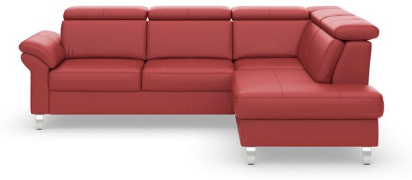 ROHOVÁ SEDAČKA, koža, červená Sit & More - Sedačky, Online Only