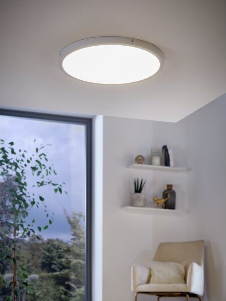 Eglo 97271 - LED stmievateľné stropné svietidlo FUEVA 1 LED/25W/230V 3000K
