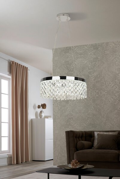 ZÁVESNÉ LED SVIETIDLO, 60/150 cm Glandor - Interiérové svietidlá