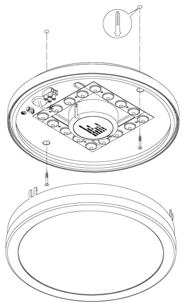 Eglo 97299 - LED stmievateľné kúpeľňové svietidlo LOCANA-C LED/14W strieborné IP44