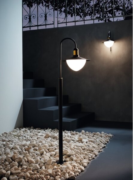 Eglo 97287 - Vonkajšia lampa SIRMIONE 1xE27/60W/230V