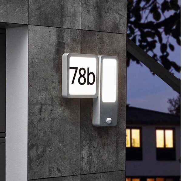 Eglo 97297 - LED vonkajšie nástenné svietidlo CHEIRA 2xLED/2,7W + LED/3,6W/230V IP44