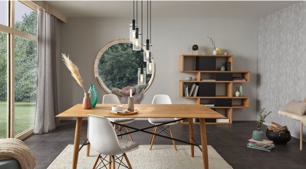 Eglo 97368 - Luster na lanku MONTEFINO 5xE27/60W/230V