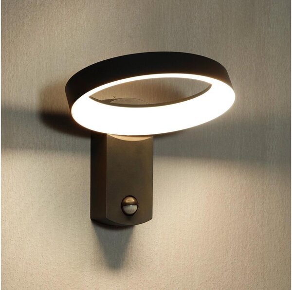 Eglo 97308 - LED Vonkajšie nástenné svietidlo so senzorom PERNATE LED/11W/230V