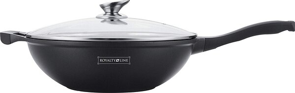 Wok.mramvzduchová panvica s pok.ražňom Royalty Line RL-BW32M smerom 32 cm