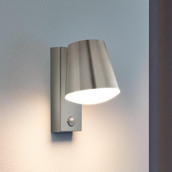 Eglo 97453 - Vonkajšie nástenné svietidlo so senzorom CALDIERO 1xE27/10W/230V IP44