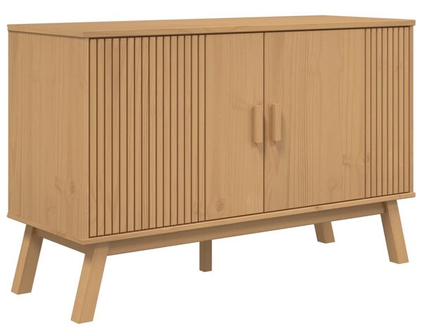 Komoda OLDEN, hnedá 114x43x73,5 cm, borovicový masív