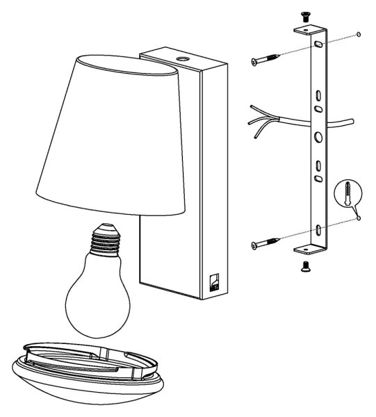 Eglo 97482 - LED stmievateľné vonkajšie svietidlo CALDIERO-C 1xE27/9W/230V IP44