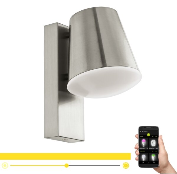 Eglo 97484 - LED Stmievateľné vonkajšie svietidlo CALDIERO-C 1xE27/9W/230V IP44