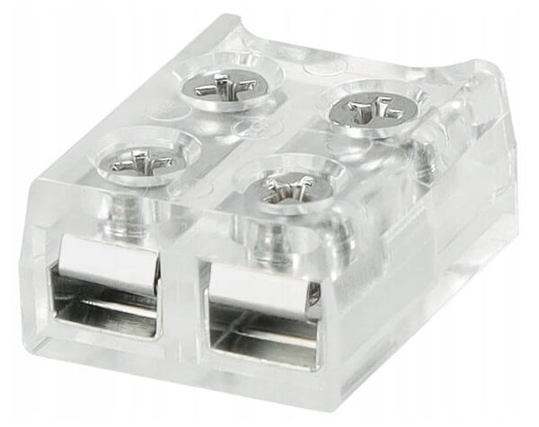 BERGE Rýchlokonektor pre COB LED pásik 8mm Double-sided Tape-Wire Screw