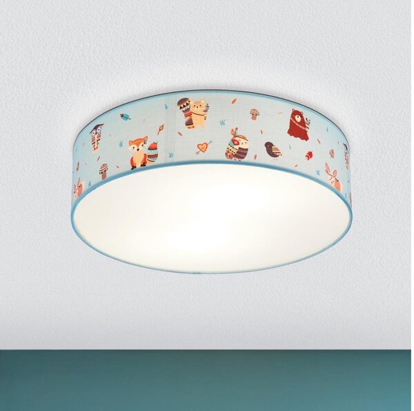 Eglo 97575 - Detské stropné svietidlo RUFFO 2xE27/40W/230V