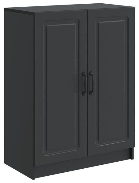 Servírovacia skriňa Čierna 66 x 34,5 x 87 cm Kompozitné drevo