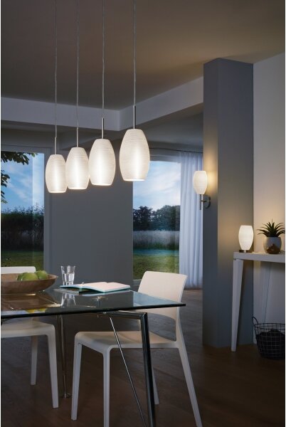 Eglo 97587 - Luster na lanku BATISTA 3 4xE27/40W/230V