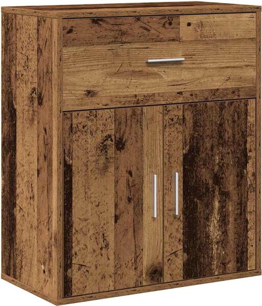 Servírovacia skriňa so zásuvkou Staré drevo 60 x 31 x 70 cm