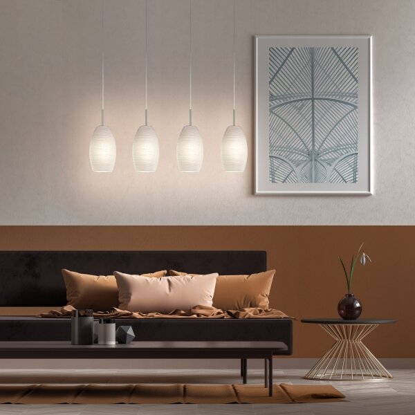 Eglo 97587 - Luster na lanku BATISTA 3 4xE27/40W/230V