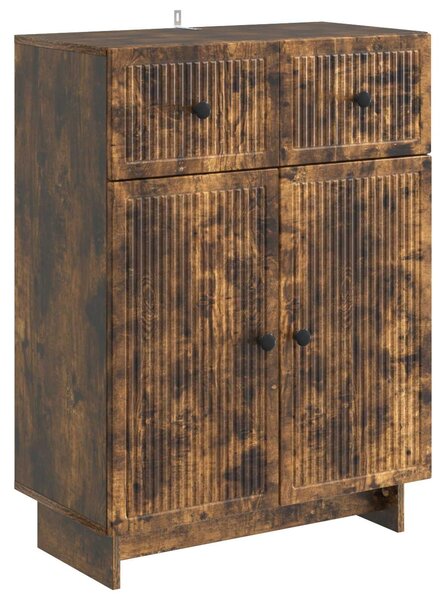 Servírovacia skriňa so zásuvkou Dymový dub 66 x 34,5 x 90 cm